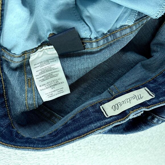 Madewell Women Jeans Blue Tag Size 10 (33x30.5) High Rise Skinny Stretch Denim - Picture 10 of 15